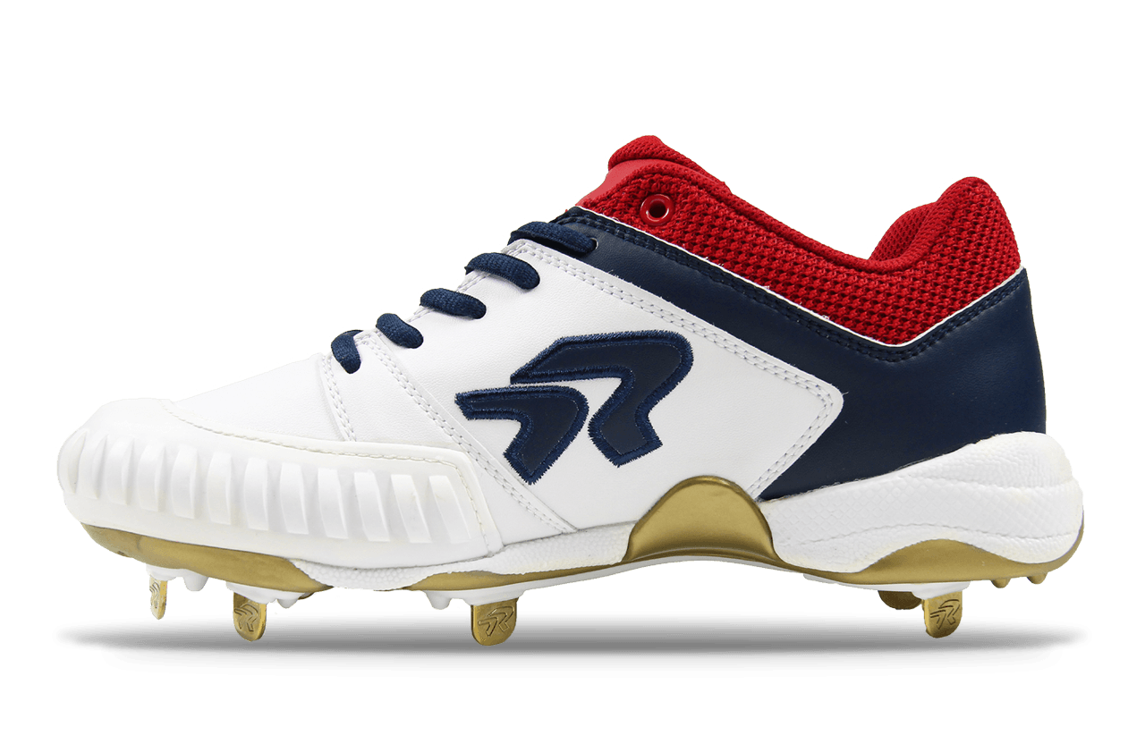 Mizuno metal softball cleats deals with pitching toe