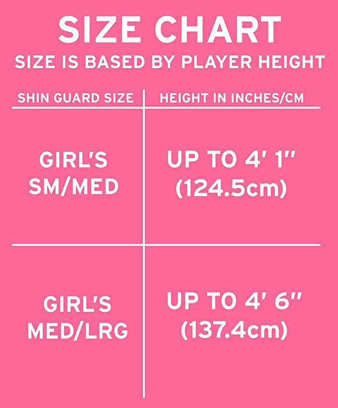 Girls' Soccer Shin Guards